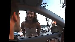 black girl sucking white cock pov