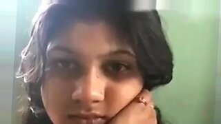 desi amritha shy student first time
