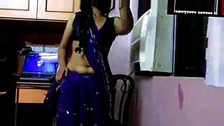 a cute indian brunette wife is pleasing her husband