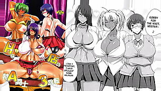 hentai dendendo busty lady on train full animation