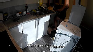 horny mom in kitchen